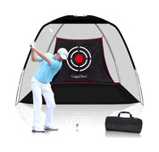 Galieo 10X7X6 Golf Net Backyard Driving/White Tent Net