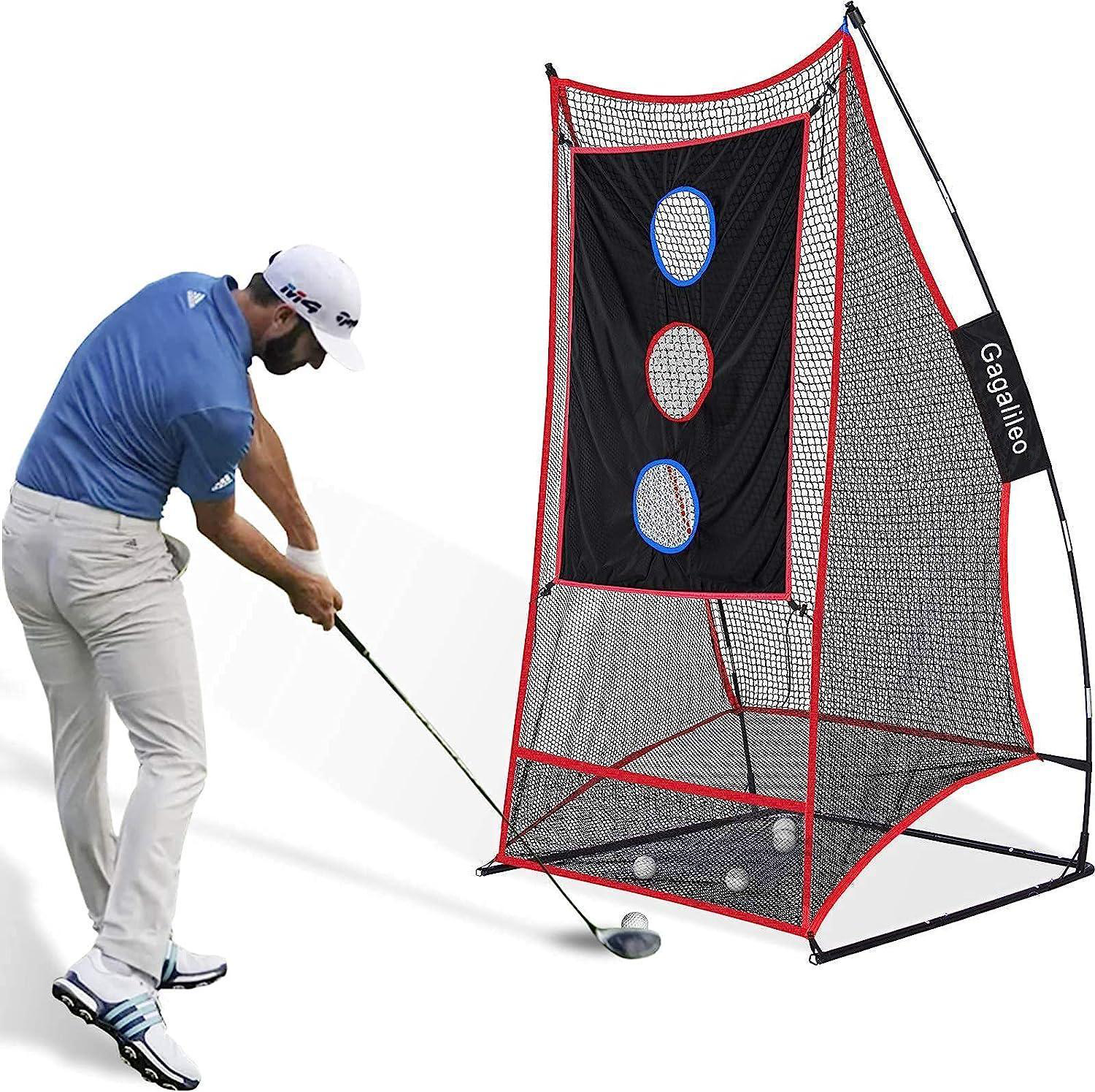 Gagalileo Golf Net Golf Chipping Net 70x40in Golf Chipping Accessories Golfing Target Net - for Accuracy Chipping and Swing Practice