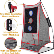 Gagalileo Golf Net Golf Chipping Net 70x40in Golf Chipping Accessories Golfing Target Net - for Accuracy Chipping and Swing Practice