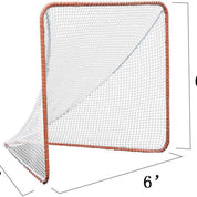 Gagalileo Lacrosse Net 7X6X6ft - Gagalileo Sports
