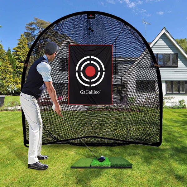 Gagalileo Golf Hitting Nets 8X8X3.5ft - Galileo Sports