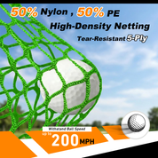 Gagalileo 7x7ft Backyard Golf Hitting Cage - Heavy Duty Practice Driving Net - Gagalileo Sports