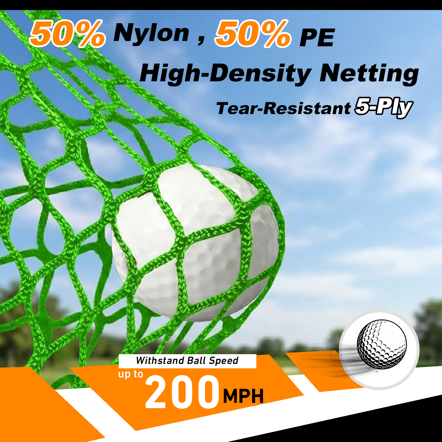 Gagalileo Golf Hitting cage 3  x3 x 3