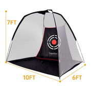 Gagalileo Golf Backyard Driving Nets 10X7X6ft - Galileo Sports