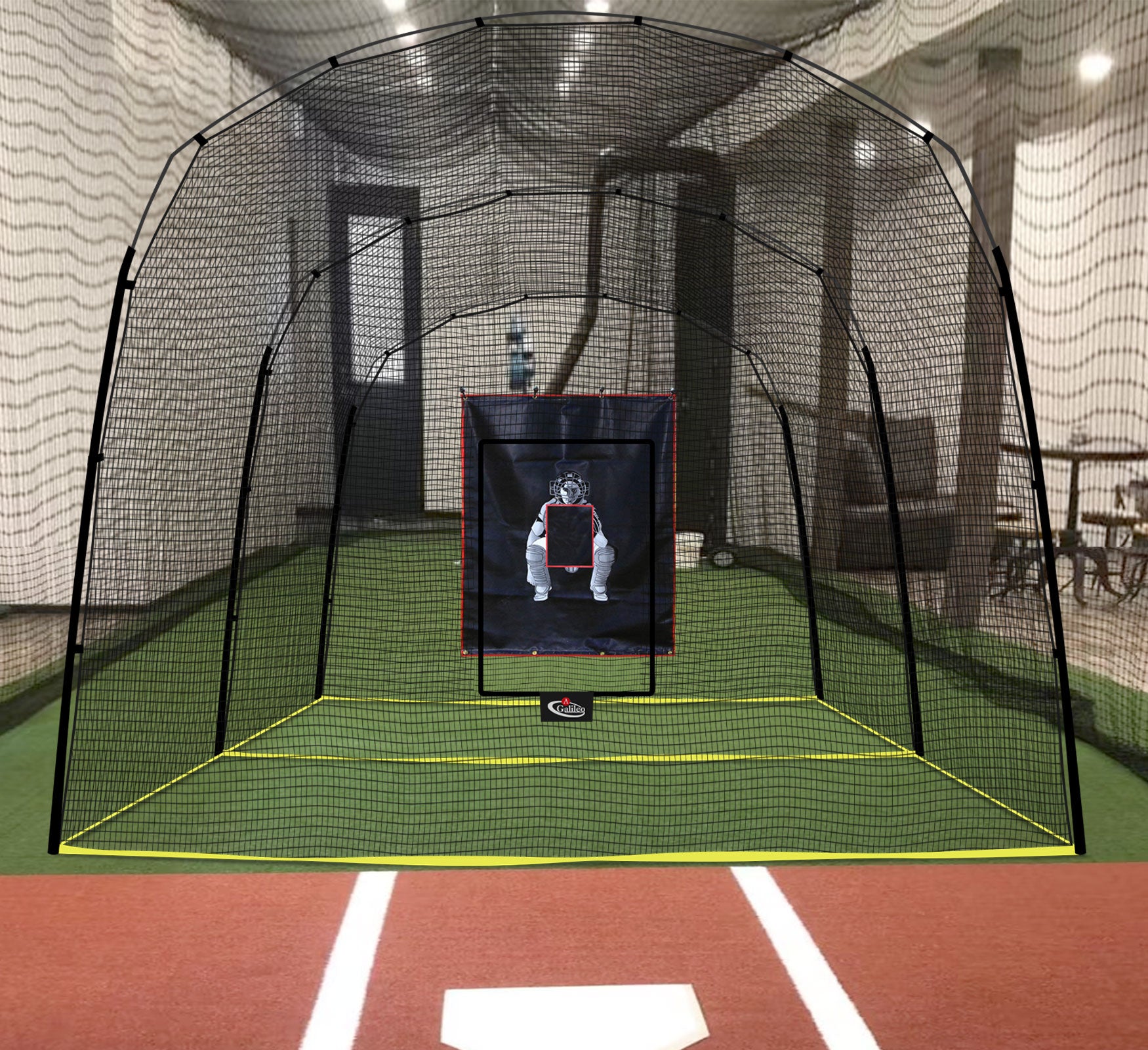 Gagalileo Baseball Batting Cage 22x13x10