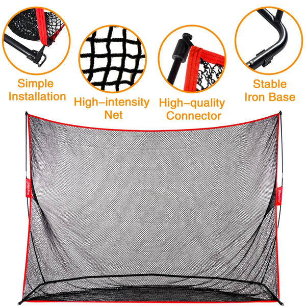 Gagalileo Portable Hitting Nets 10x7ft - Galileo Sports