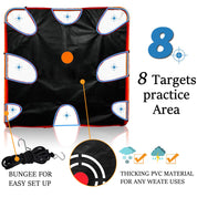 6x6 Lacrosse Target - Corner Shooting Trainer for Standard Goals