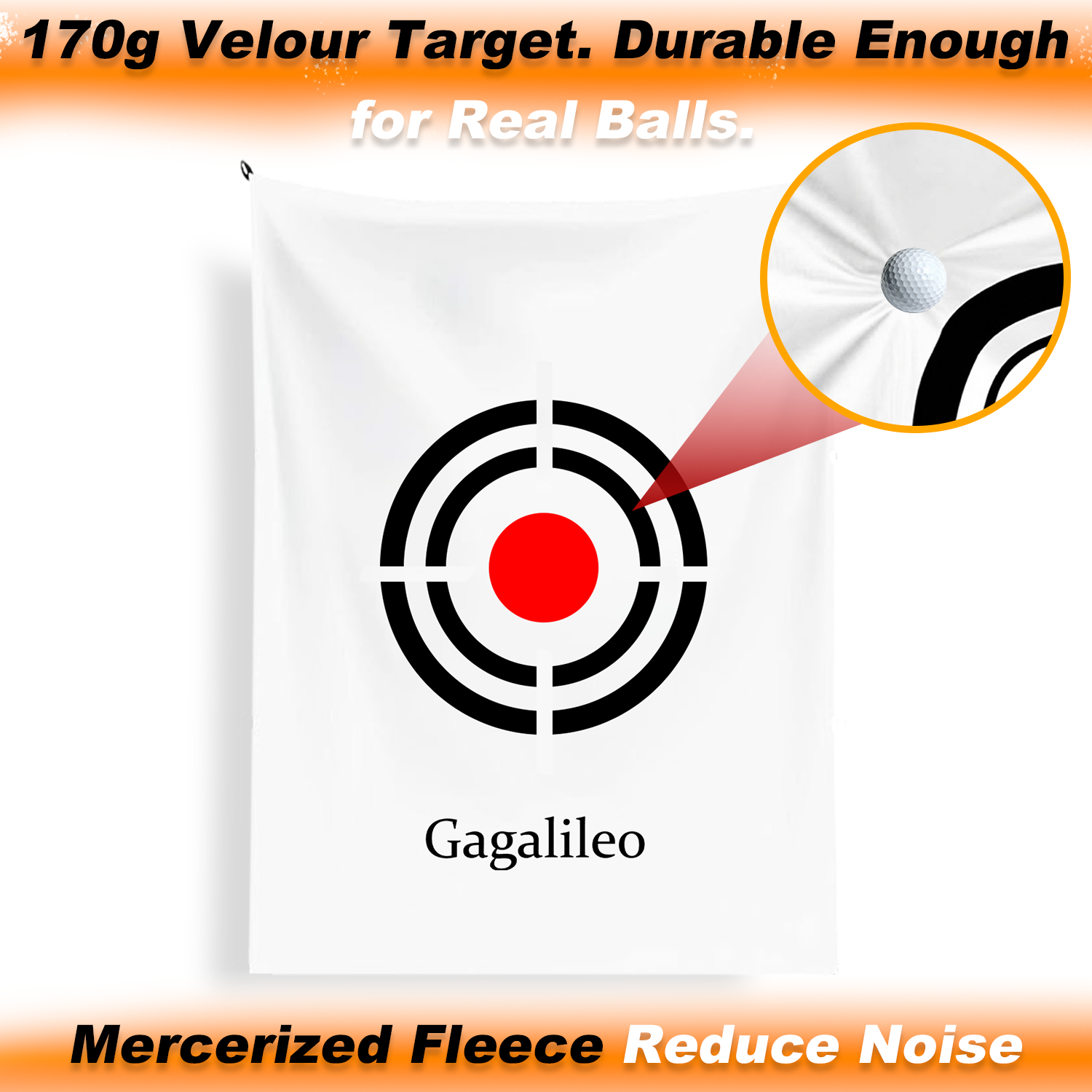 Gagalileo Golf Target Cloth 5x3ft