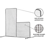 Gagalileo L Replacement Baseball Pitching Protective Screen 7X7FT (white)