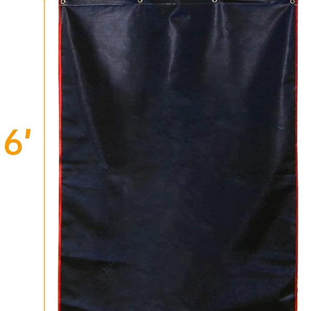 Gagalileo Backstop,Pitching Backstop,Fastpitch Baseball Backstop,Backstop with Strike Zone,Pitching Backdrop,Rubber Vinyl Backstop,Vinyl Batting Cage Backdrop