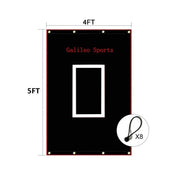 Gagalileo 4x5ft Vinyl Backstop Target