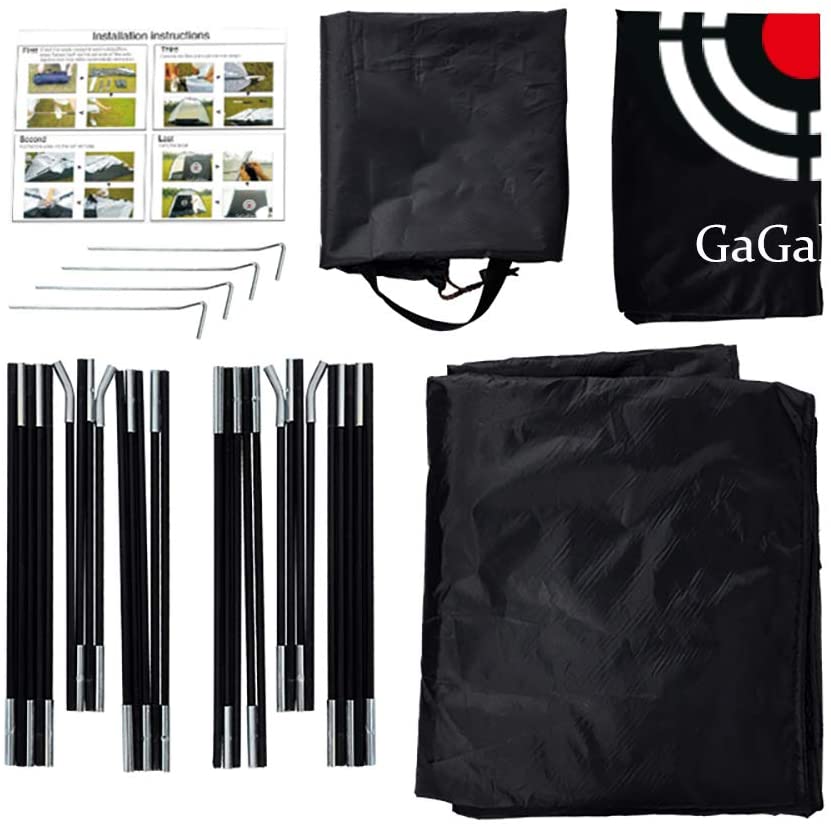Galileo Golf Net 12'x7'x6.6' – Backyard & Indoor Driving Practice Net