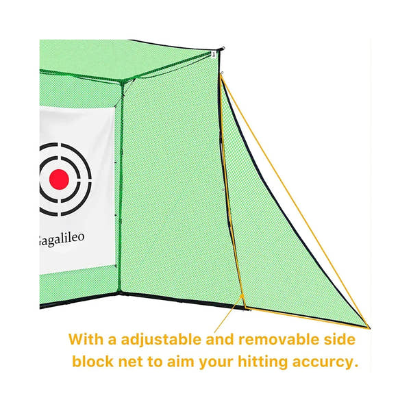 Gagalileo Golf Hitting Practice Cage 7.7X7.7X4.6 ft - Galileo Sports