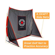 Redes de golf Red de práctica de golf Redes de golf con objetivo y bolsa de transporte | 9X9FT| deportes galileo