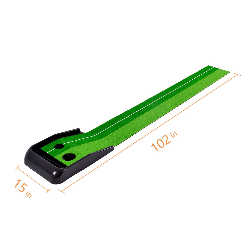 Galileo Golf Hitting Mats Golf Putting Training 102X15in