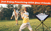 Baseball folding triangle ball frame