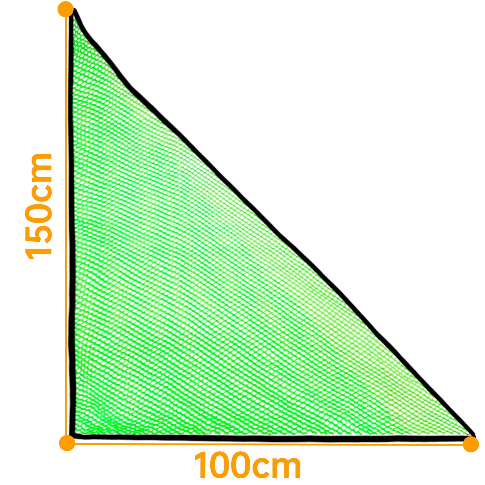 Gagalileo Golf Cage Triangle Net 150x100cm