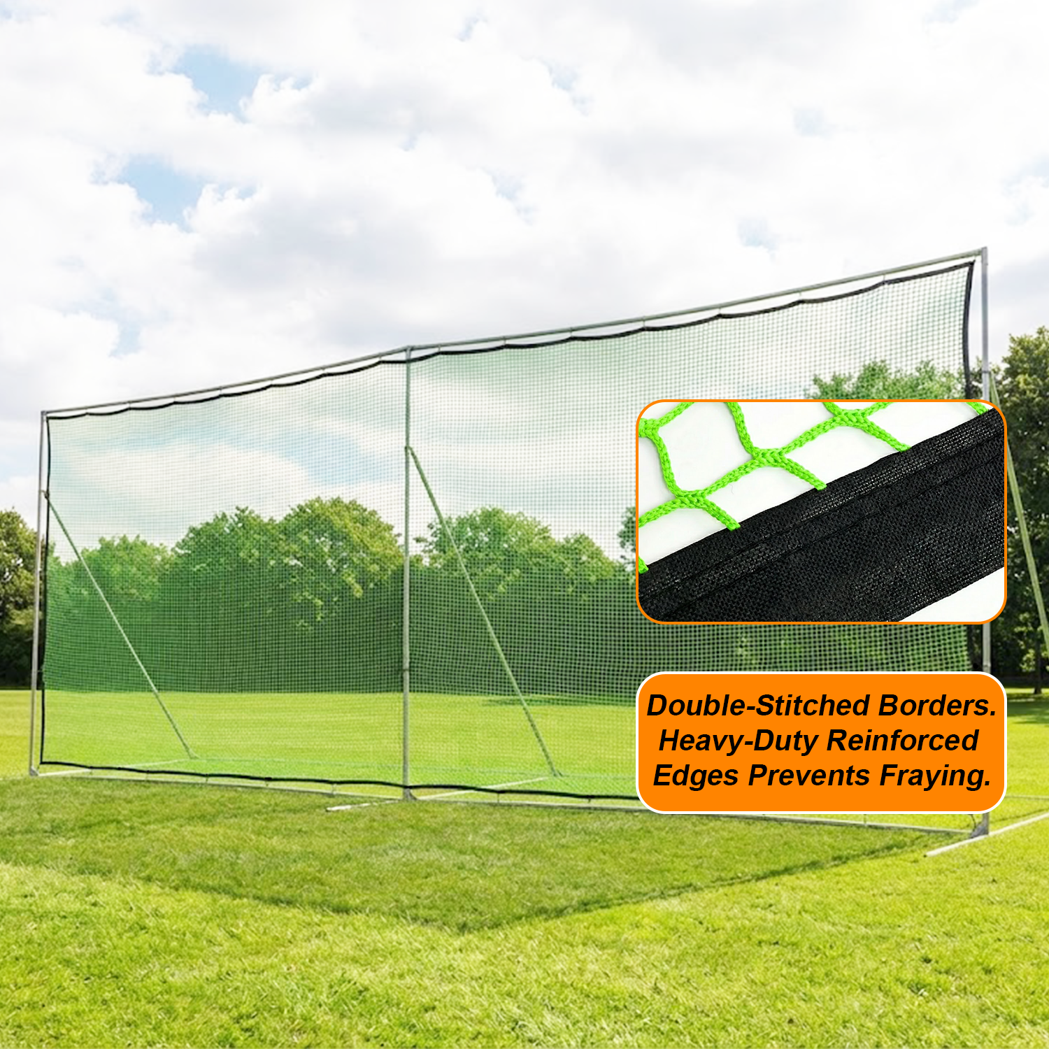 Gagalileo Golf Cage Replacement Net 10x20ft