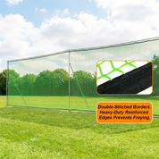 30x10 Galileo Golf Cage Replacement Net Piece/Good resilience