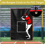 6×8 Gagalileo Pitching Backstop/Fastpitch Baseball Backstop