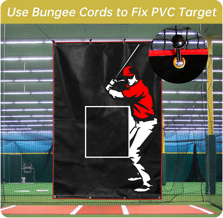 6×8 Gagalileo Pitching Backstop/Fastpitch Baseball Backstop