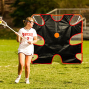 6x6 Lacrosse Target - Corner Shooting Trainer for Standard Goals