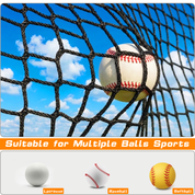 Gagalileo Replacement Net for Baseball Batting Cage,Batting Cages,Golf Net/Softball/Cricket/Beisbol Ball