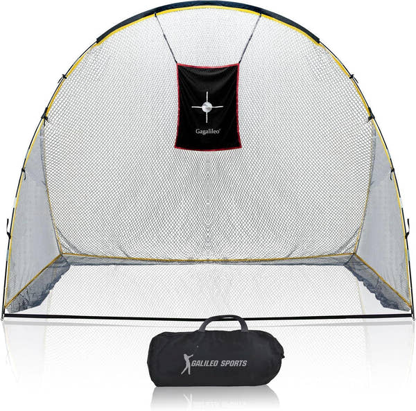 Golf Hitting Practice Nets for Backyard Frame and Net 4x7x10Ft - Galileo Sports