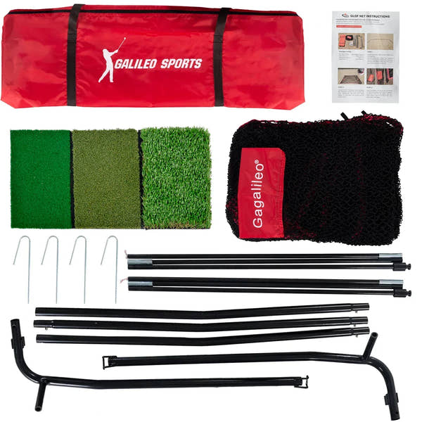 Gagalileo Portable Hitting Nets 10x7ft - Galileo Sports