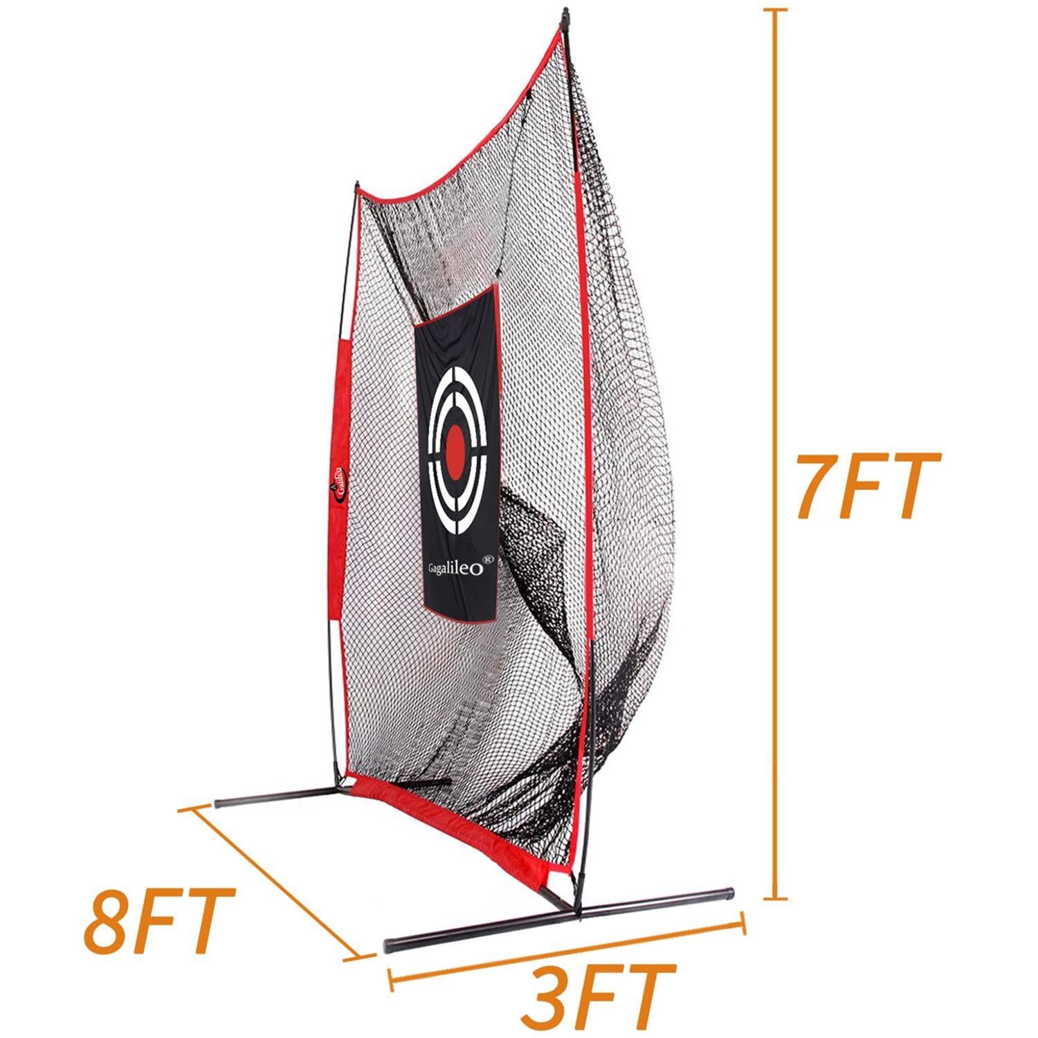 8x7 Golf Hitting Net for Backyard Training Equipment