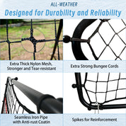 Gagalileo Soccer practice net 4X4 3.3X3.3