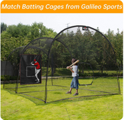 6×8 Gagalileo Pitching Backstop/Fastpitch Baseball Backstop