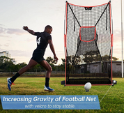 フットボール ネット サンドバッグ 2 個パックで販売 頑丈なサンドバッグ / ポータブル