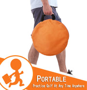 Golf Chipping Net, Golf Practice Chipping, Golf Chipping Target, Golf Net Practice Indoor, Chipping Practice with Foam Balls and Carry Bag, Portable Chipping Net, Golf Chipping Game for Kids