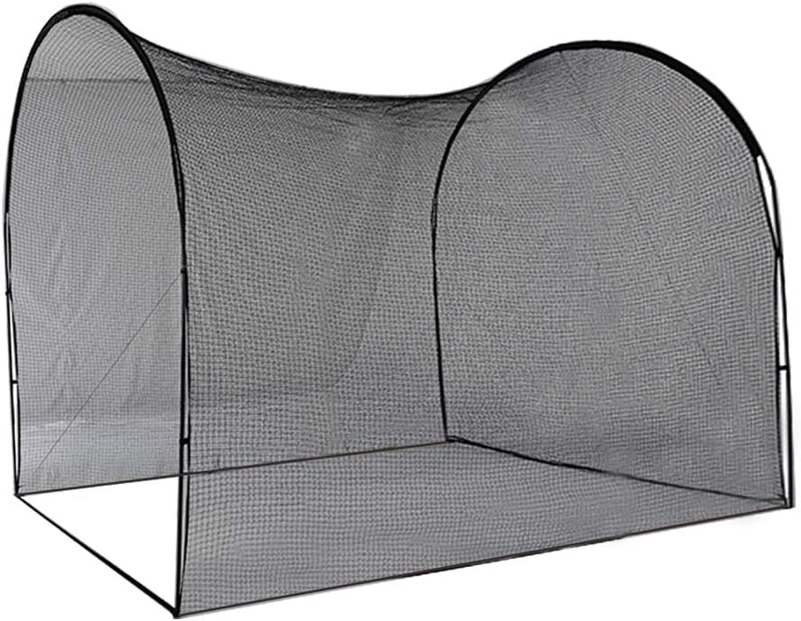 野球 ソフトボール バッティング ケージ、バッティング ケージ、裏庭用バッティング ケージ、ポータブル ソフトボール野球ピッチング ケージ、頑丈なピッチング ケージ -JP