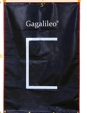 Gagalileo Backstop,Pitching Backstop,Fastpitch Baseball Backstop,Backstop with Strike Zone,Pitching Backdrop,Rubber Vinyl Backstop,Vinyl Batting Cage Backdrop