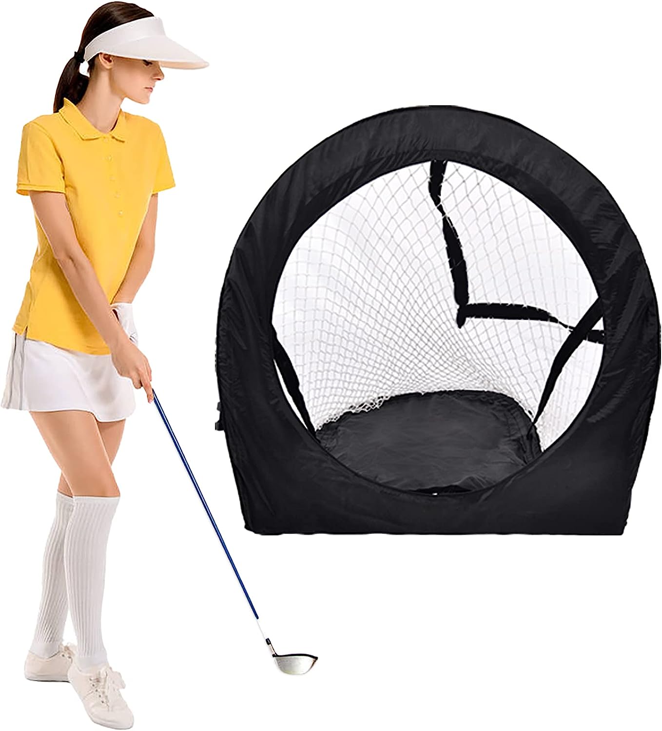 Galileo Sports Golf Chipping Net Practice Net Golf Chipping Game Indoor and Outdoor Use | 26''x 26''