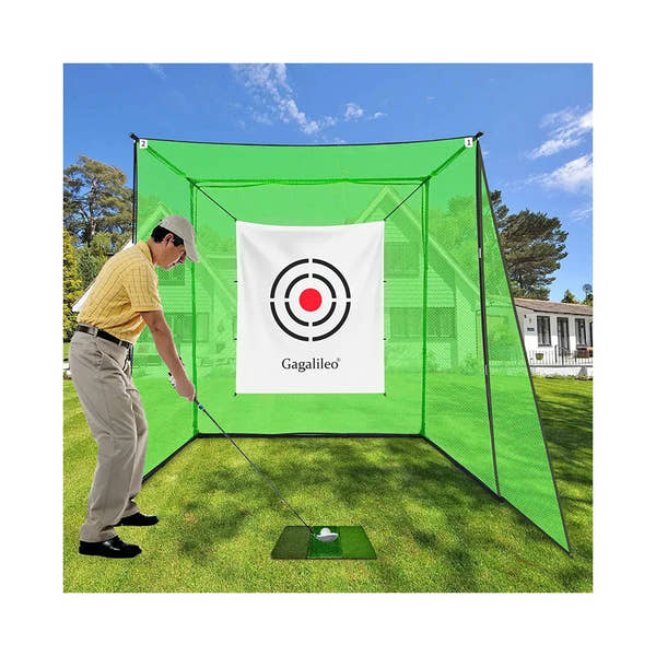 Gagalileo Golf Hitting Practice Cage 7.7X7.7X4.6 ft - Galileo Sports