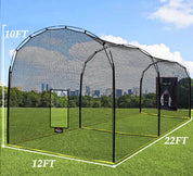 Gagalileo Baseball Batting Cage 22x13x10