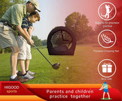 Galileo Sports Golf Chipping Net Practice Net Golf Chipping Game Indoor and Outdoor Use | 26''x 26''