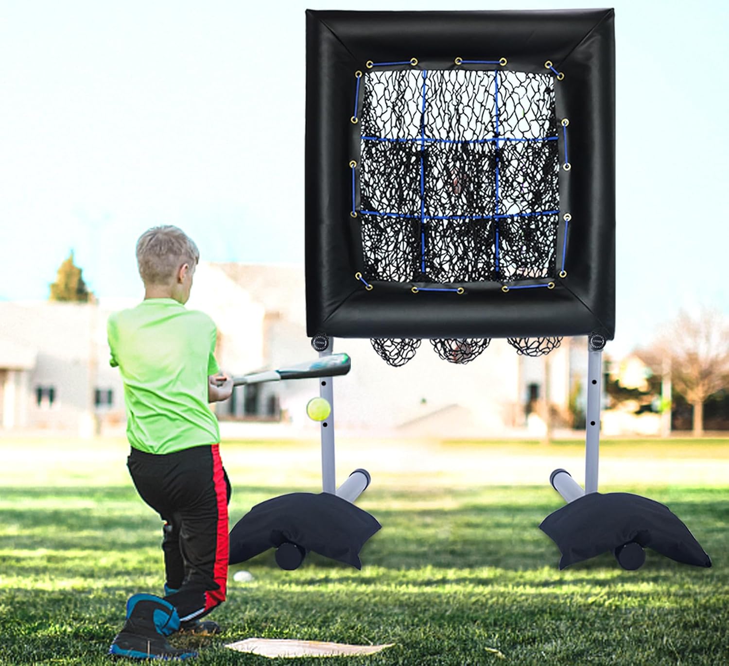 Gagalileo Baseball Pocket Net/ 9 Targe 4x2.5ft