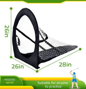 Galileo Sports Golf Chipping Net Practice Net Golf Chipping Game Indoor and Outdoor Use | 26''x 26''