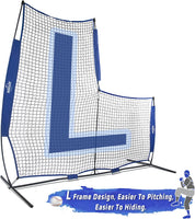 7X7ft Barrier L Screen Baseball Pitching Screen -CAD