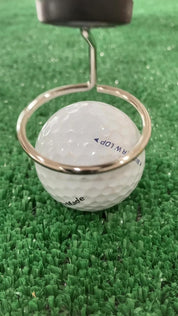 Halo Golf Ball Retiever Pick Up Grabber for End of Putter Golf Club Holder Pick Up Flag Pick Up and Divot Tool
