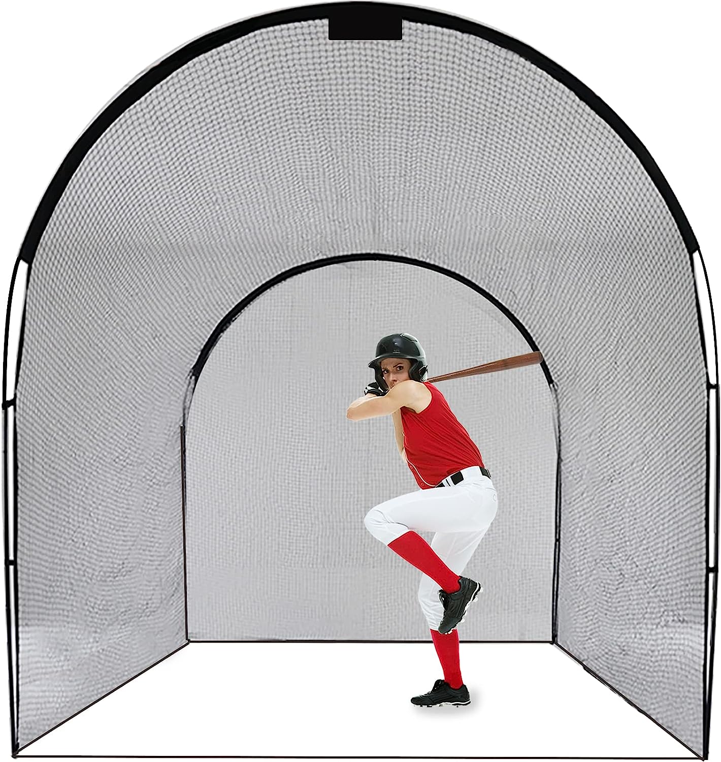 Baseball Softball Batting Cage,Batting Cage,Batting Cage for Backyard,Portable Softball Baseball Pitching Cage,Heavy Duty Pitching Cage