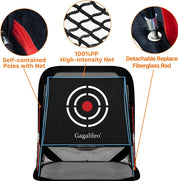 8X7X7 Pop Up Golf Hitting Net/Backyard