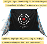 8X7X7 Pop Up Golf Hitting Net/Backyard