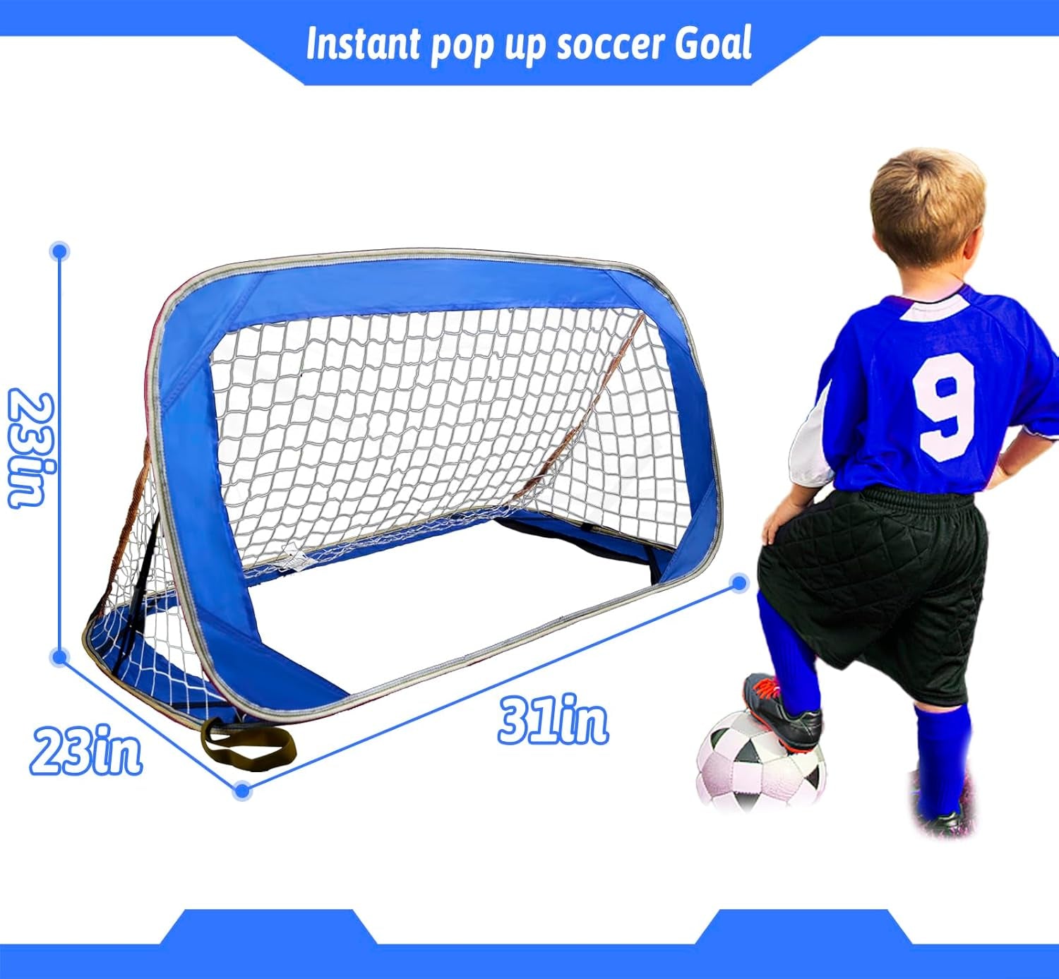 Gagalileo Soccer Goal 23x23x31