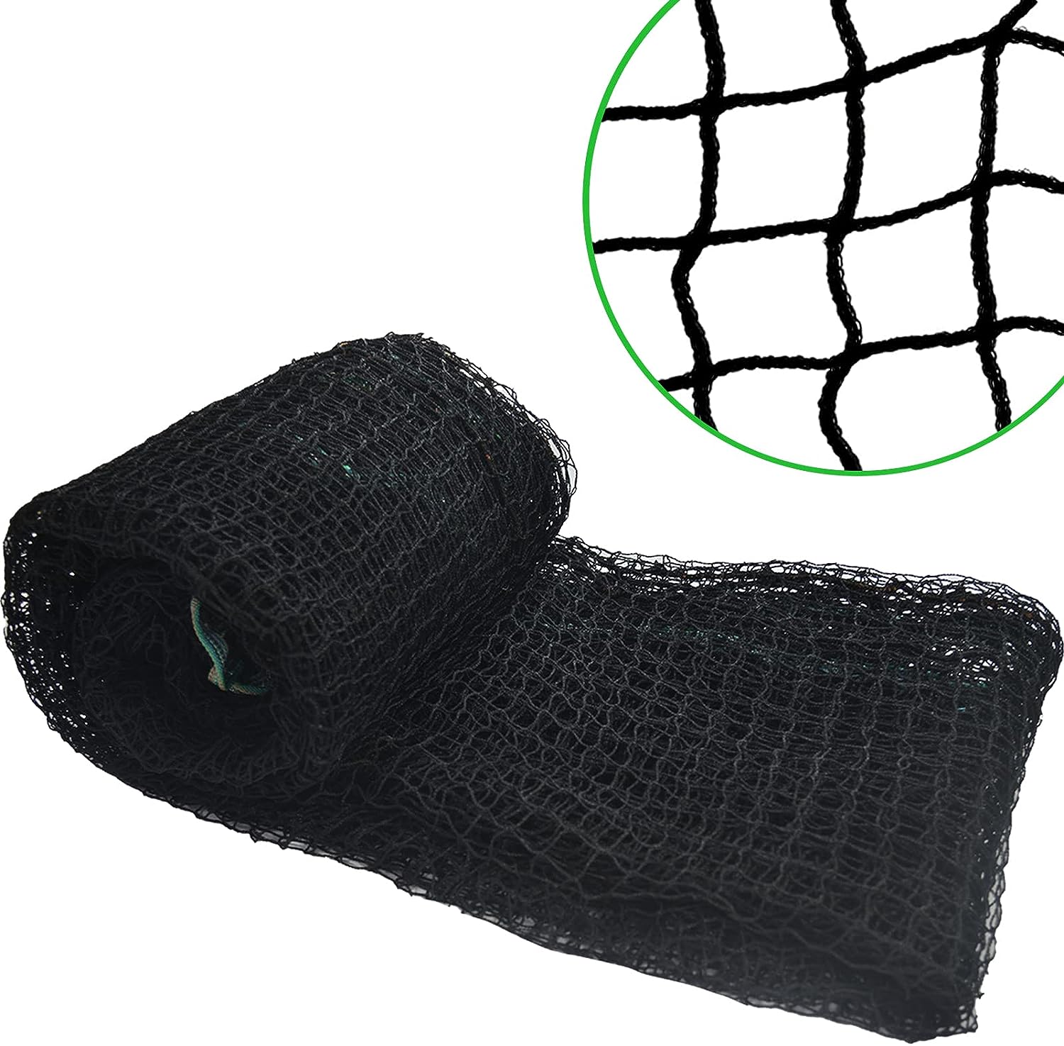 Baseball Batting Cage Netting, Heavy-Duty Sports Barrier Nets 30x 12ft,Portable Backstop Net Large Replacement Netting for Batting Cage Series