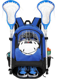 Gagalileo Youth Lacrosse Gear Bag — Spacious Waterproof Equipment Storage